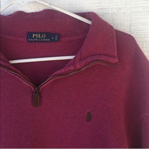 Vintage polo by Ralph Lauren half zip sweater